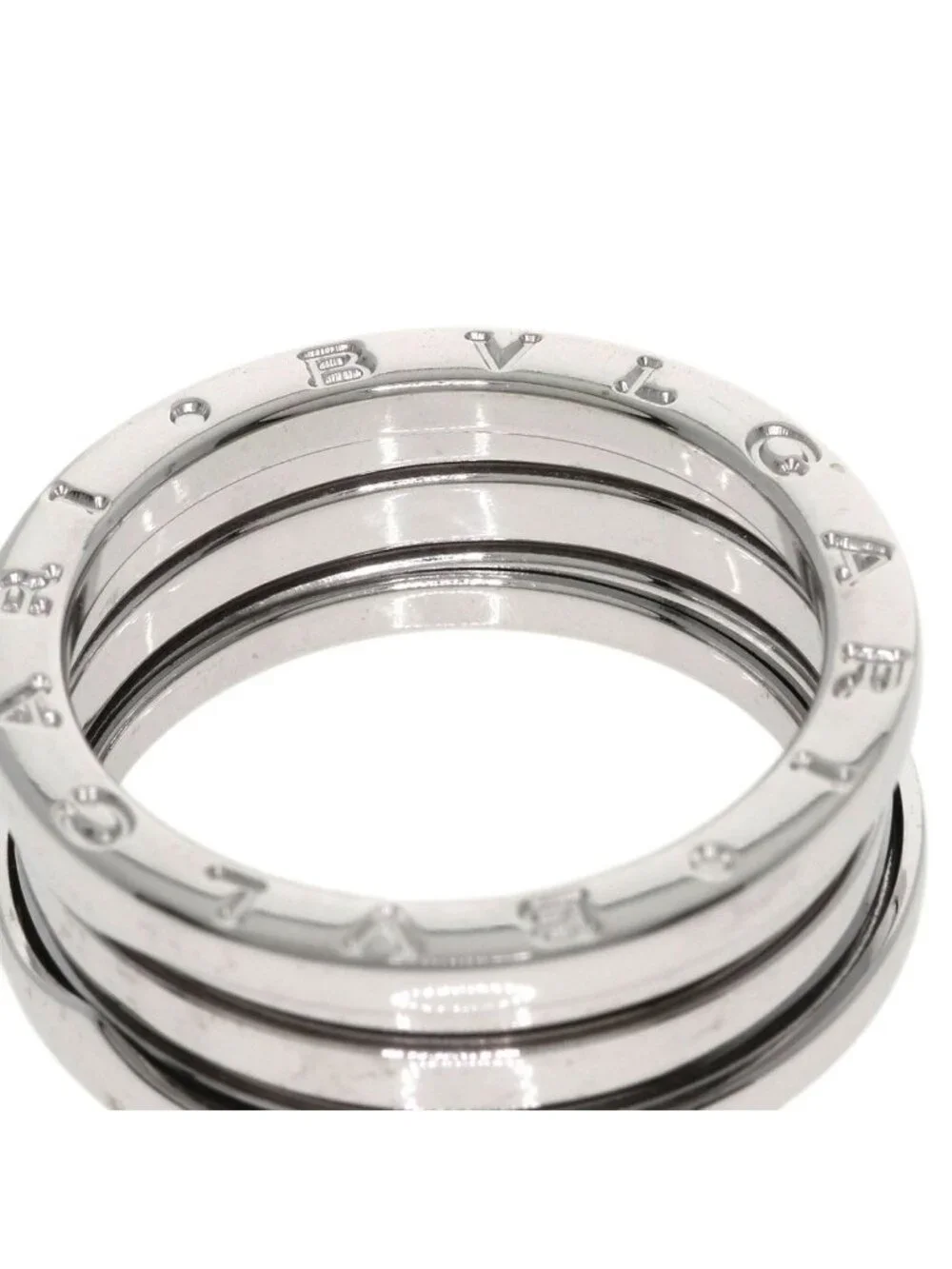 Bvlgari B-zero One Band 60 Ring 18K White Gold